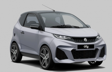 Aixam City GTO - Diesel, Euro 5+ - ABS - Apple CarPlay - Sataingrau - Neufahrzeug